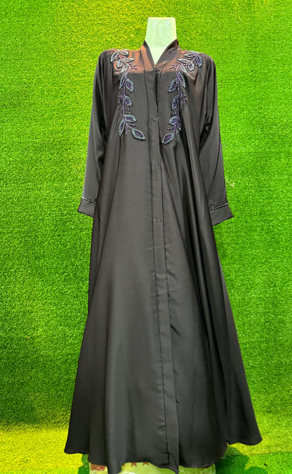 Dubai Zari Work Handmade Abaya