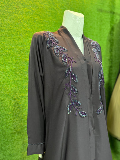 Dubai Zari Work Handmade Abaya