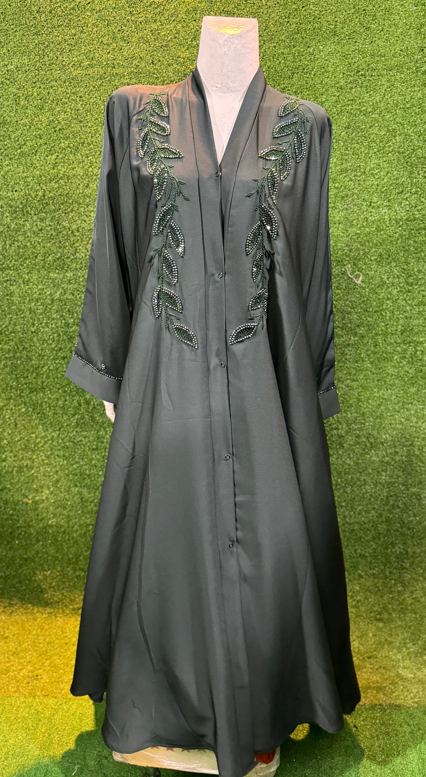 Dubai Zari Work Handmade Abaya