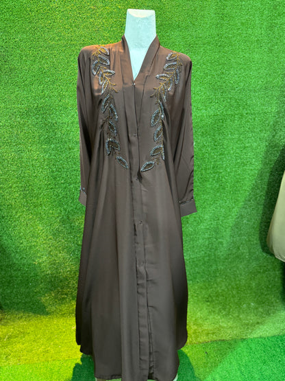 Dubai Zari Work Handmade Abaya