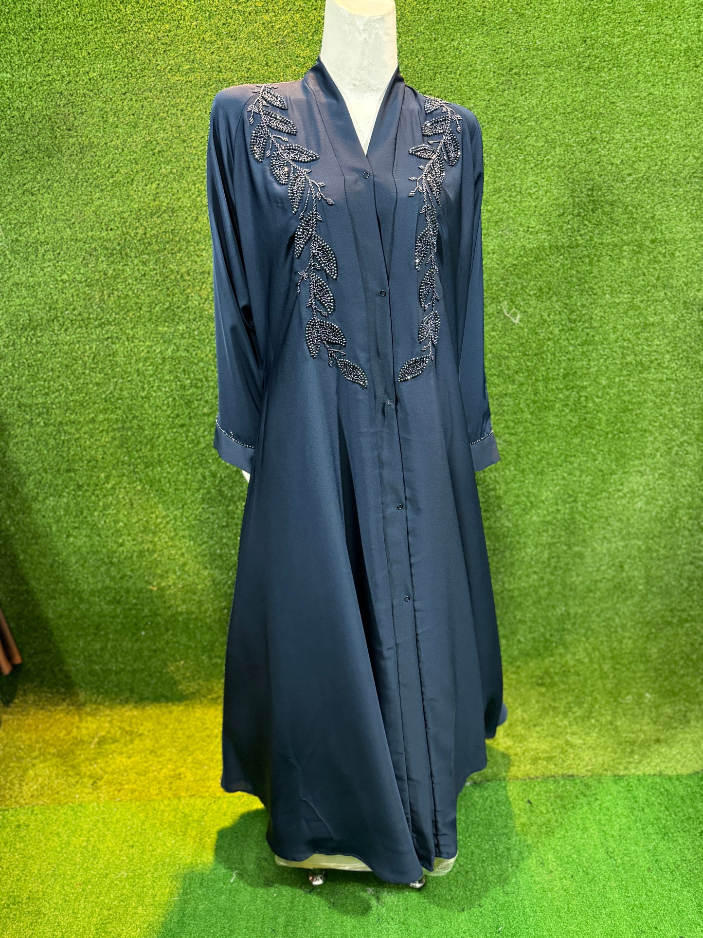 Dubai Zari Work Handmade Abaya