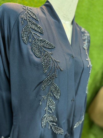 Dubai Zari Work Handmade Abaya