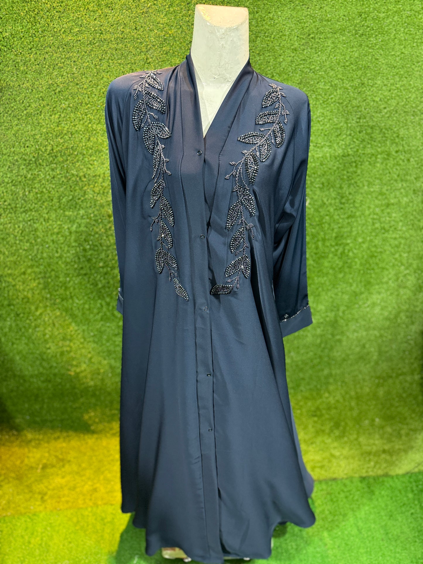 Dubai Zari Work Handmade Abaya