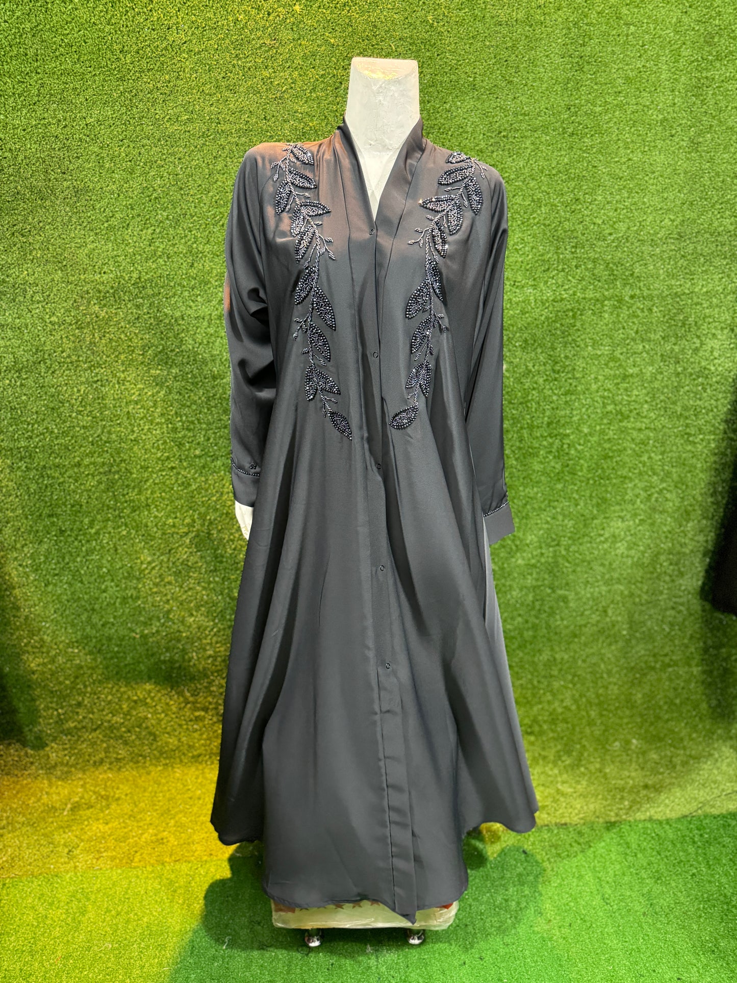 Dubai Zari Work Handmade Abaya