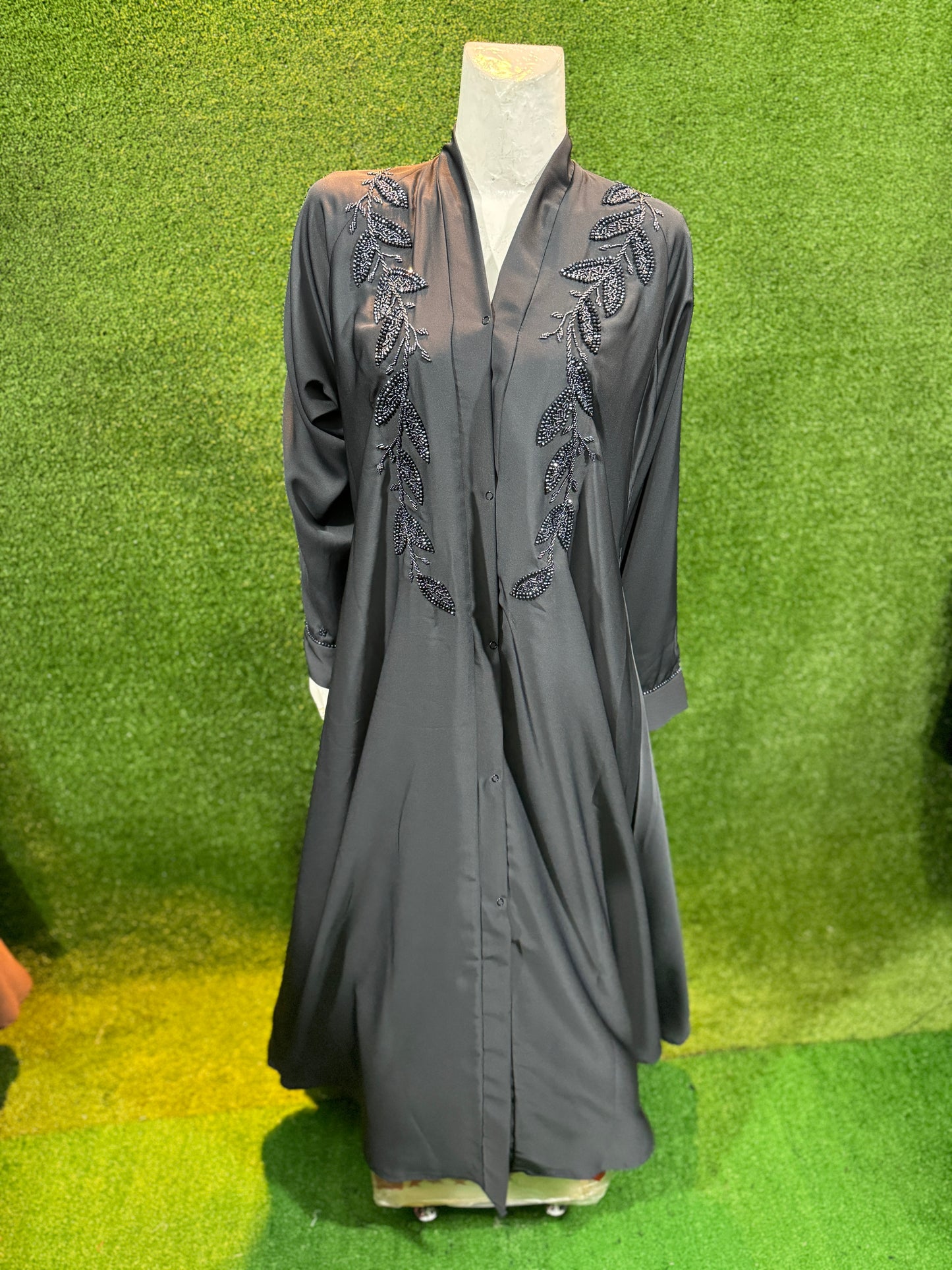 Dubai Zari Work Handmade Abaya