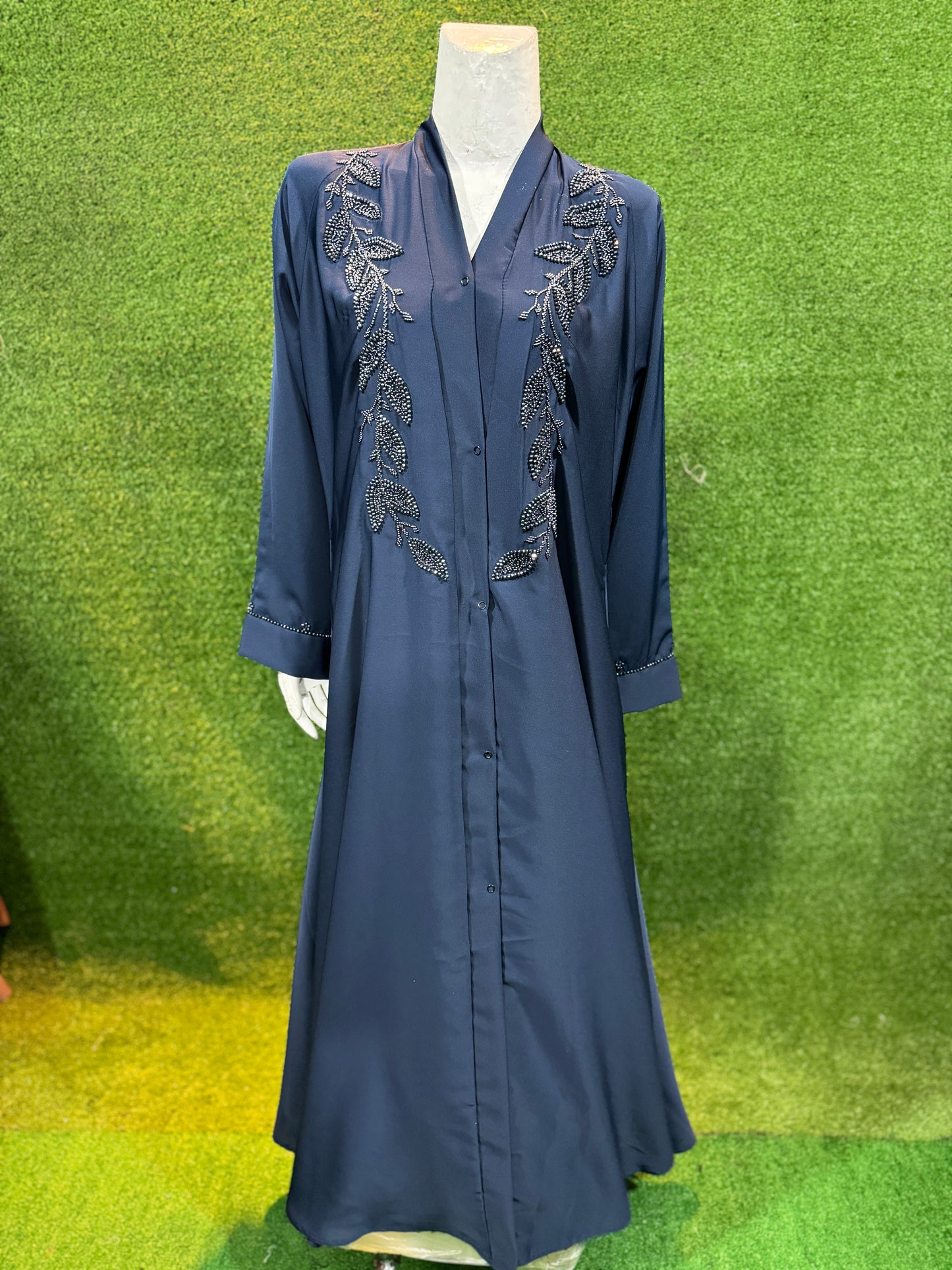 Dubai Zari Work Handmade Abaya