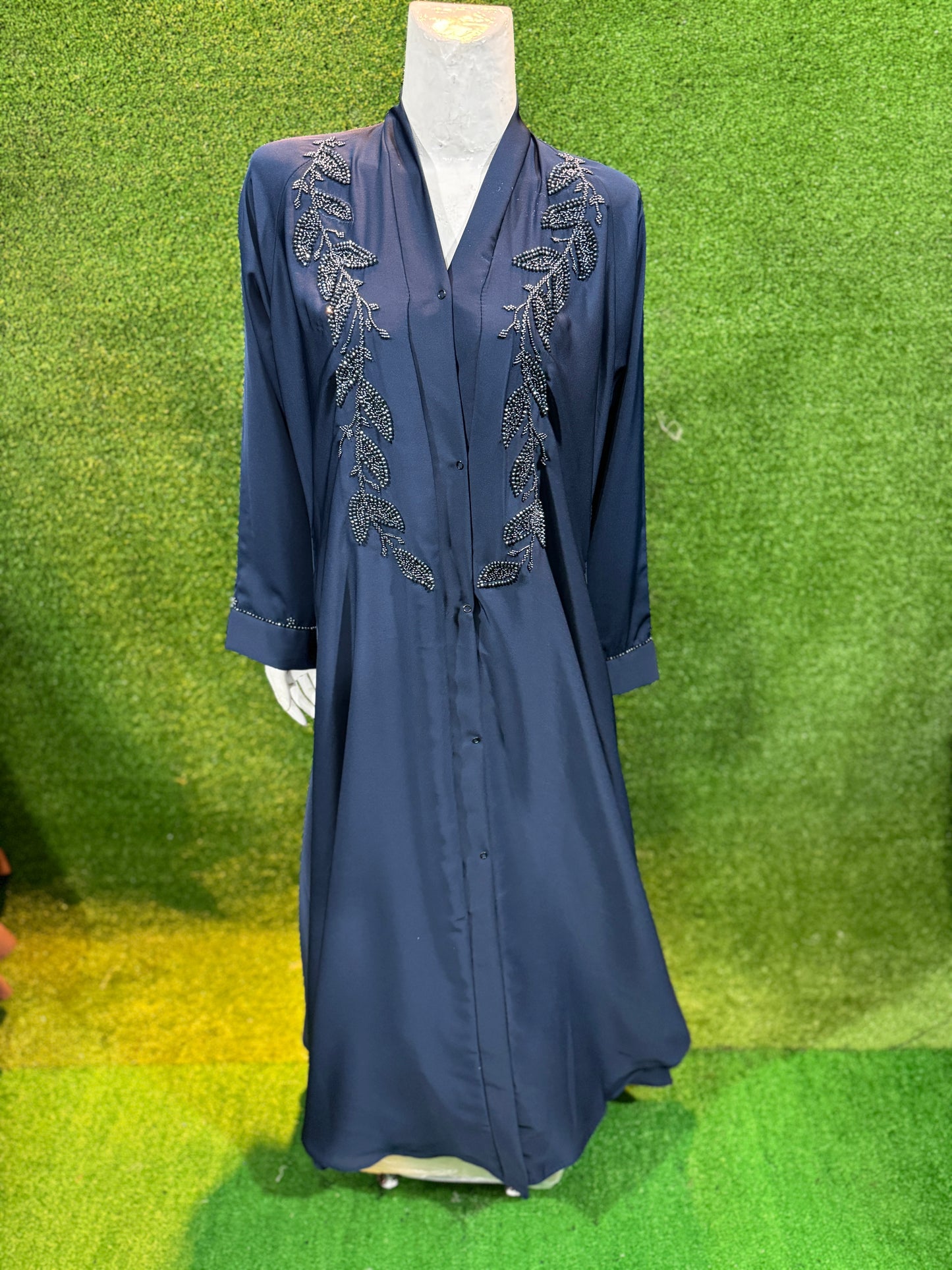 Dubai Zari Work Handmade Abaya