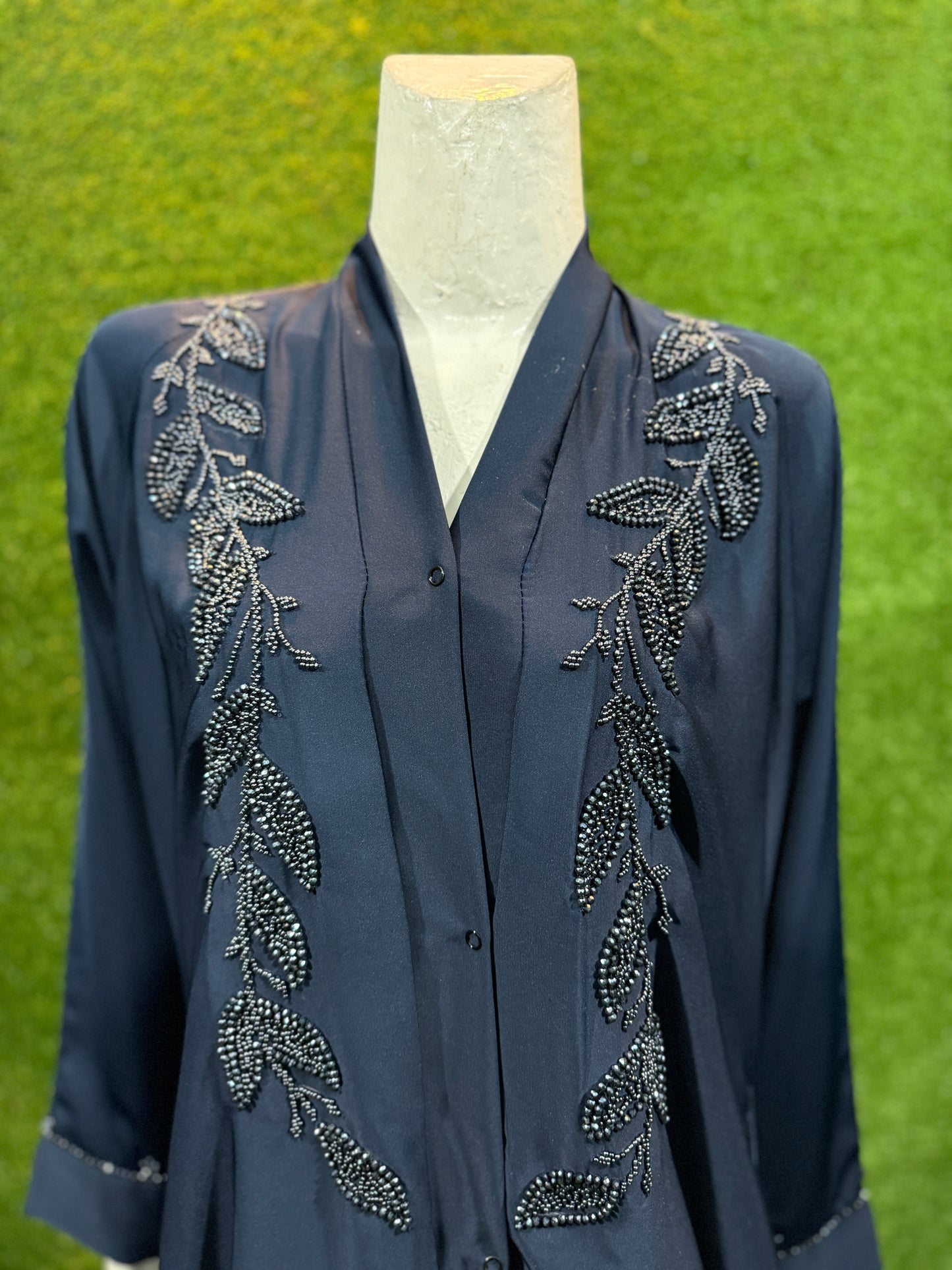 Dubai Zari Work Handmade Abaya