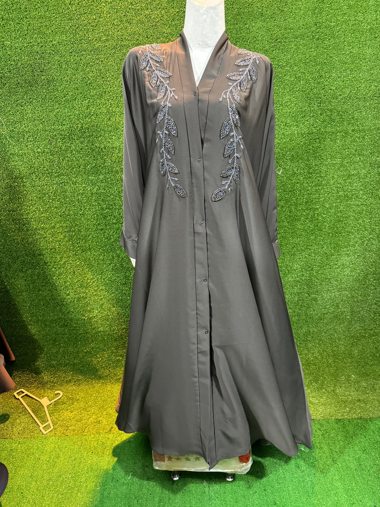 Dubai Zari Work Handmade Abaya