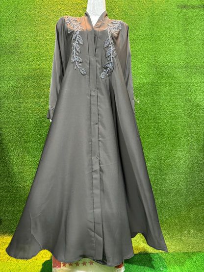 Dubai Zari Work Handmade Abaya