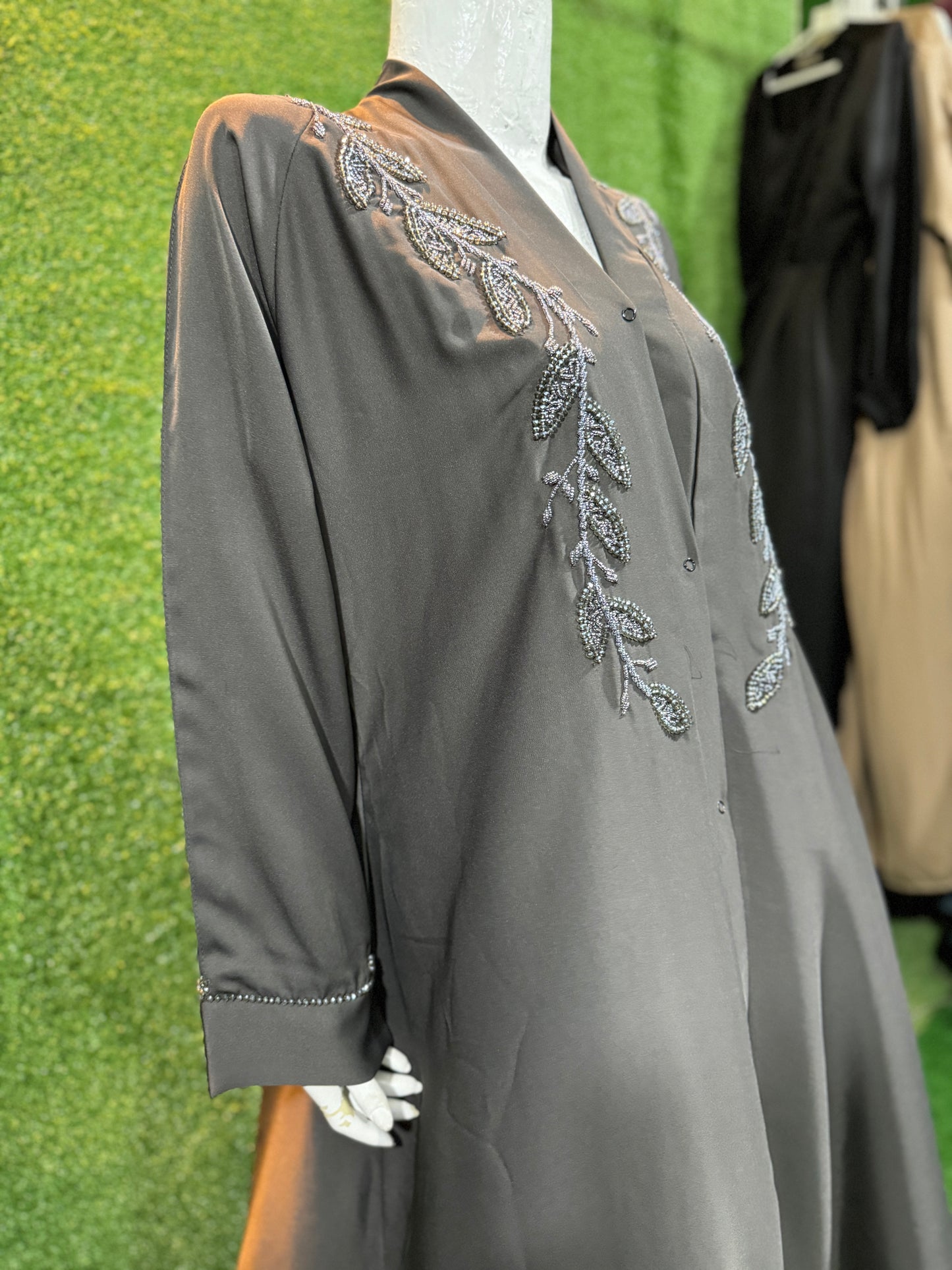 Dubai Zari Work Handmade Abaya