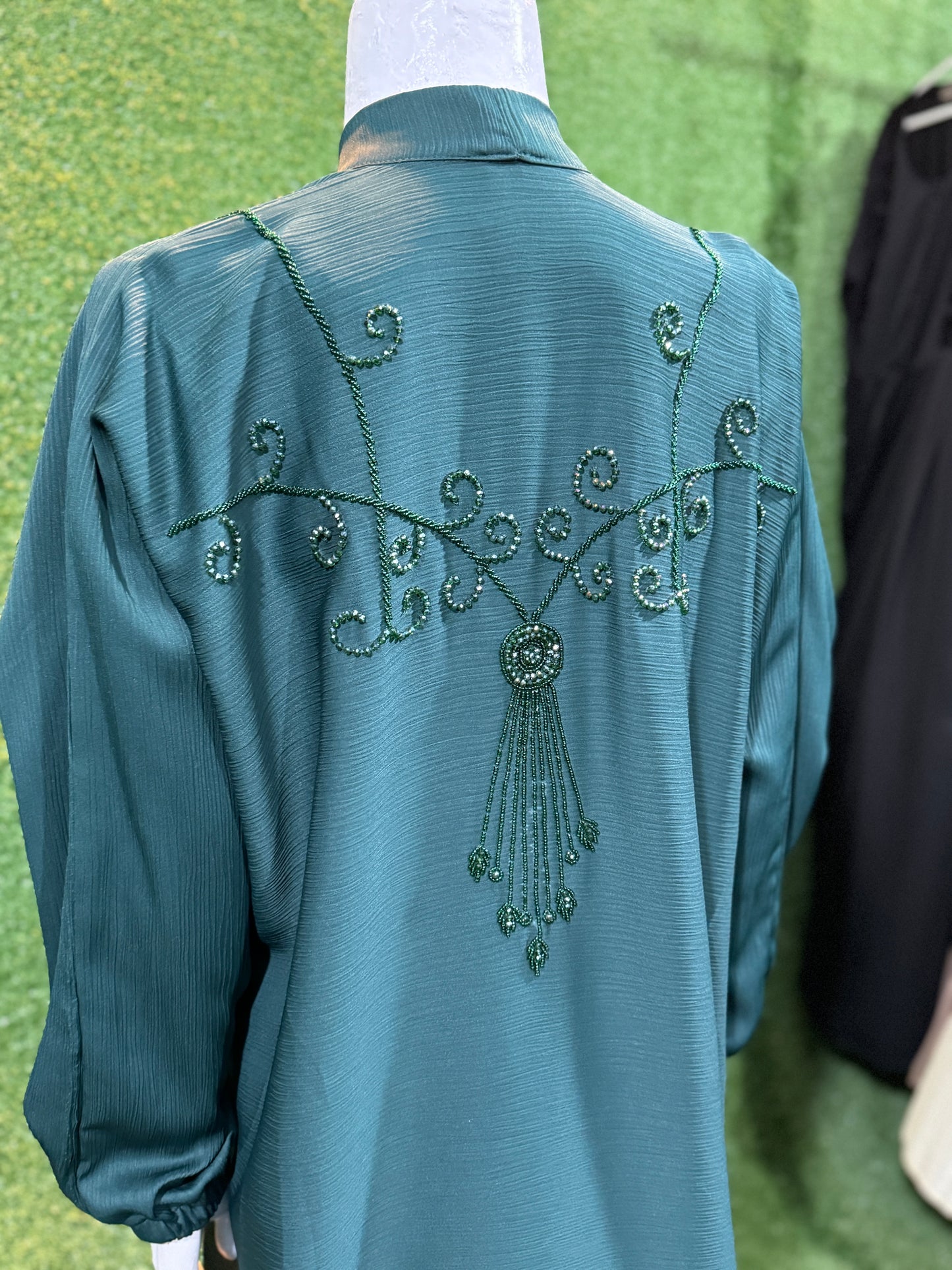 Dubai Zari Work Handmade Abaya