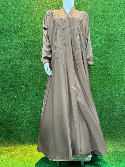 Dubai Zari Work Handmade Abaya