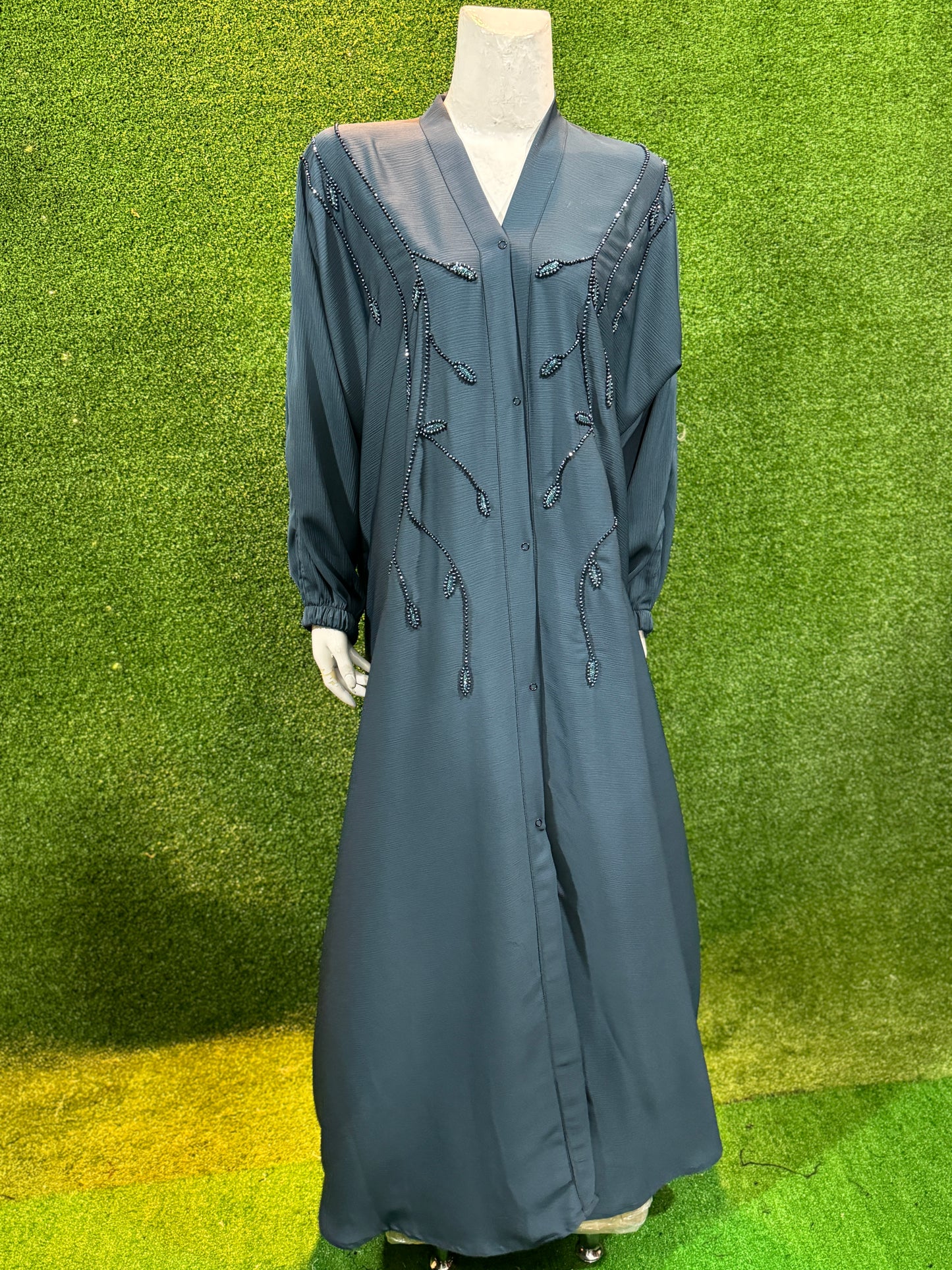 Dubai Zari Work Handmade Abaya