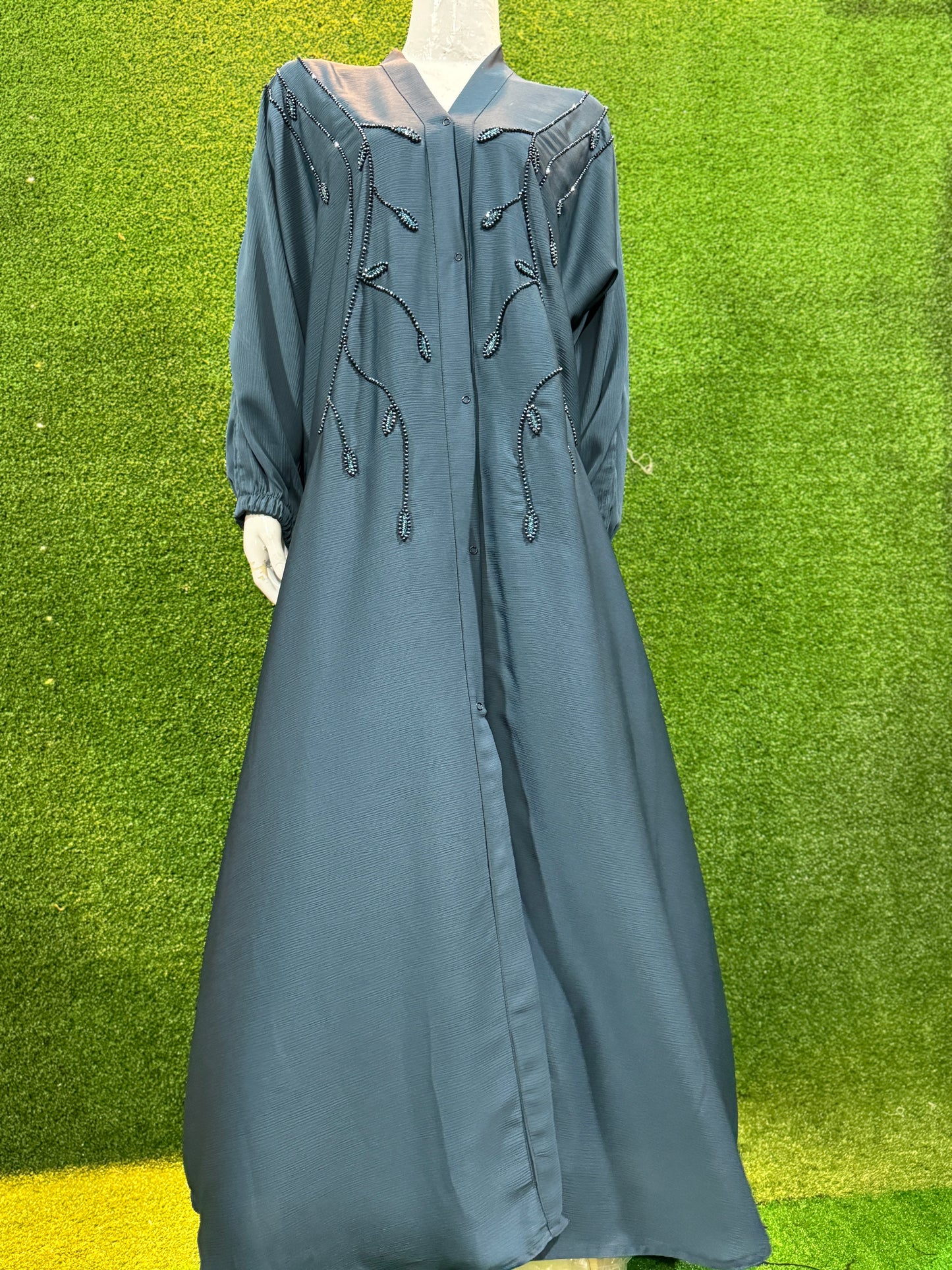 Dubai Zari Work Handmade Abaya